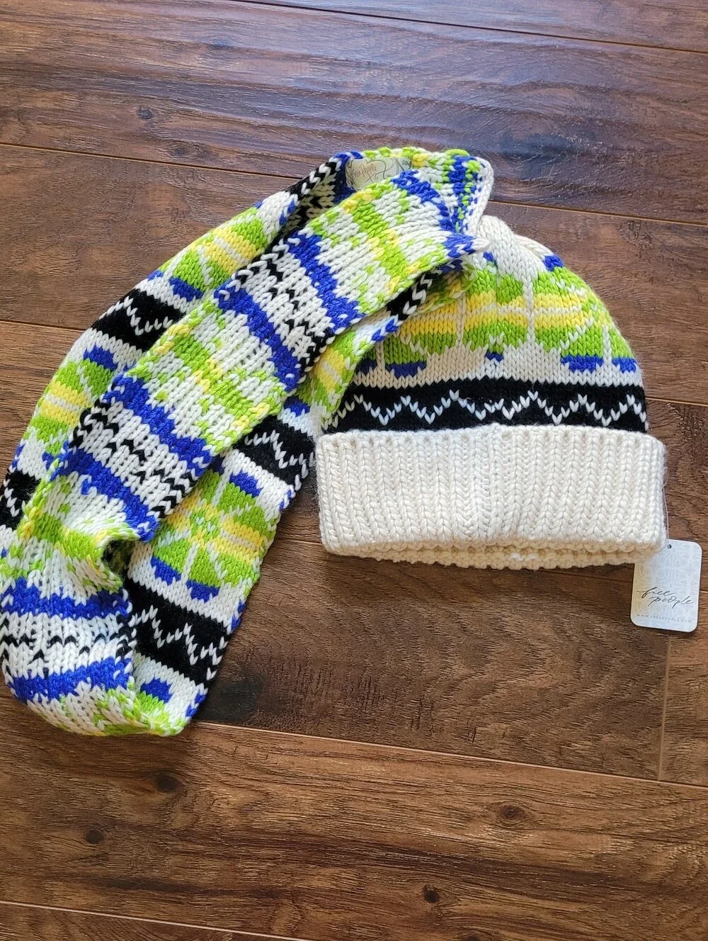 FP Northern Lights Fair Isle Hat And Scarf